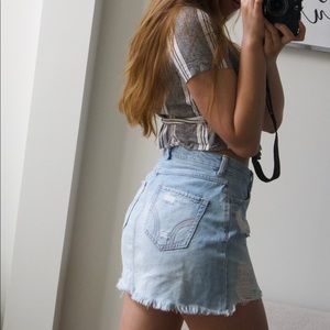 Jean Skirt